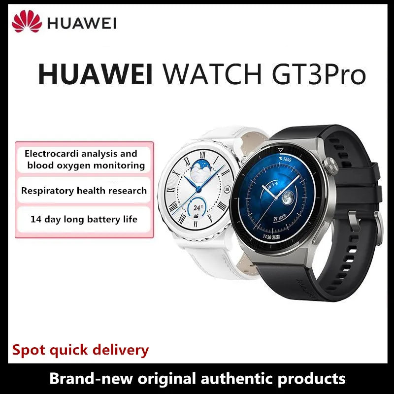Huawei Watch GT3 Pro watch sports intelligent Bluetooth call blood oxygen detection heart rate monitoring long battery life