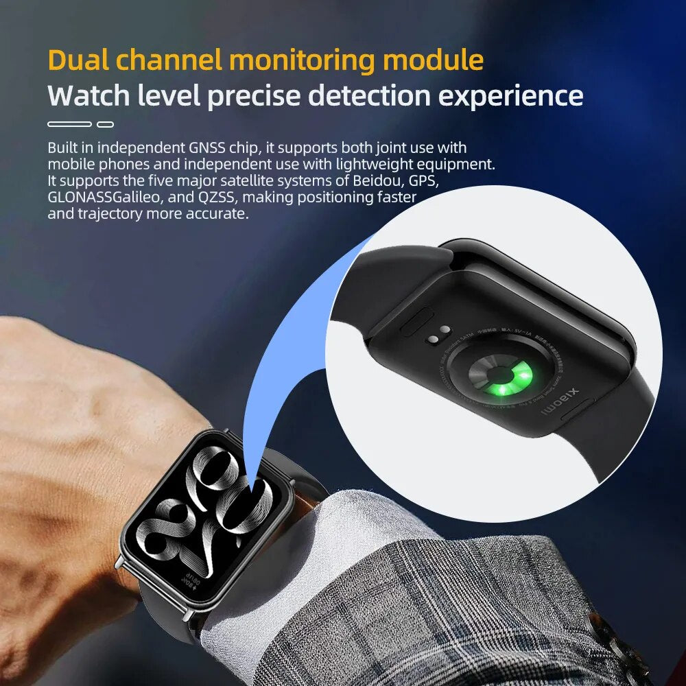 Xiaomi Mi Band 8 Pro 1.74 inches 60Hz AMOLED Full Color Smart Watch Heart Rate Blood Oxygen Waterproof Sports Monitor Bracelet