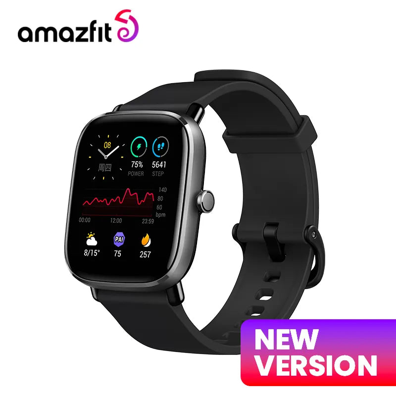 【New Version】 Amazfit GTS 2 mini Smartwatch 68+Sports Modes Sleep Monitoring Smart Watch For Android For iOS