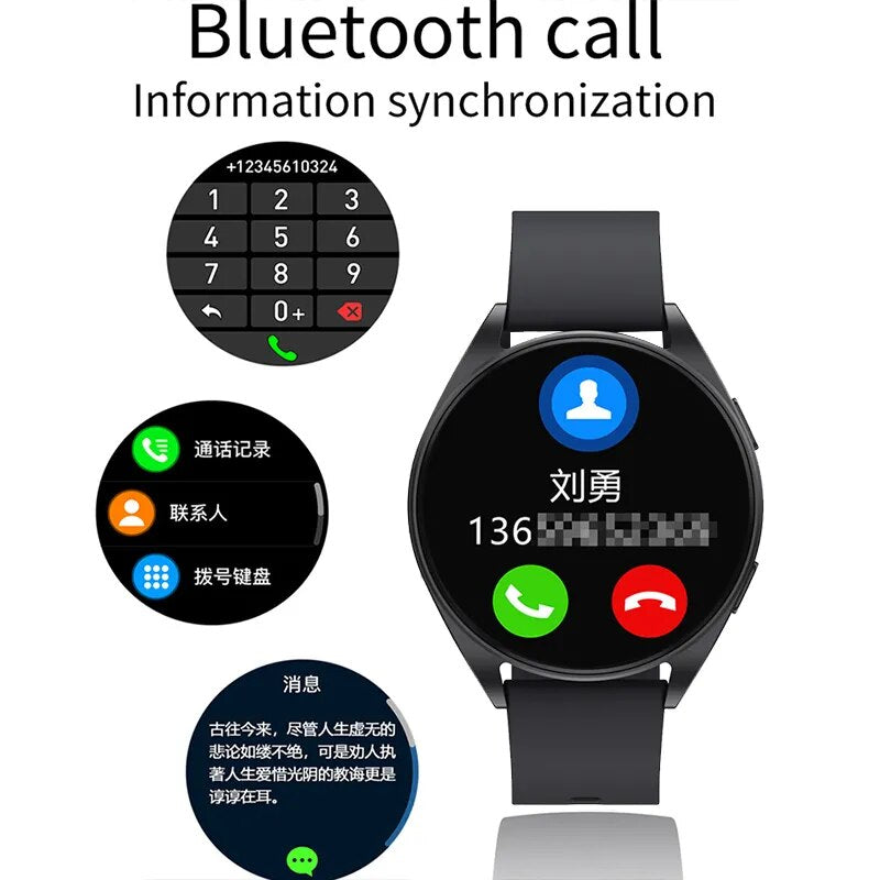 For Samsung Galaxy Watch 5 Pro Bluetooth Call Smartwatch Men  GPS Movement Track 120+Sports Fitness Waterproof Smart Watch Women
