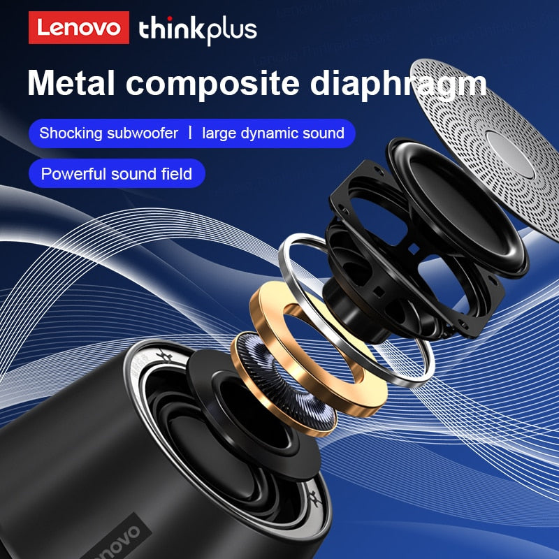 100% Original Lenovo K3 Pro 5.0 Portable Bluetooth Speaker Stereo Surround Wireless Bluetooth Speakers Audio Player Loudspeaker