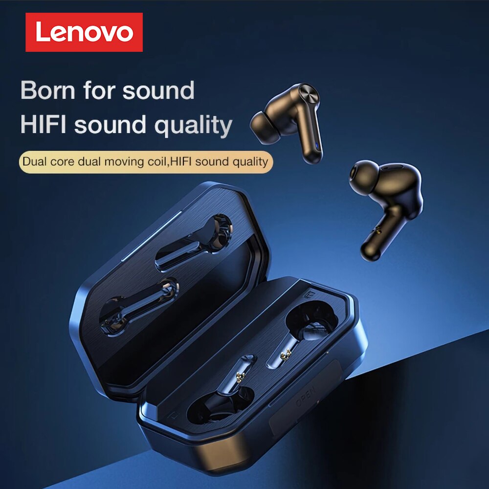 Original Lenovo LP3 Pro TWS Bluetooth 5.0 Earphones Wireless Waterproof Earbuds with Mic Gaming Headset HIFI Music Headphone