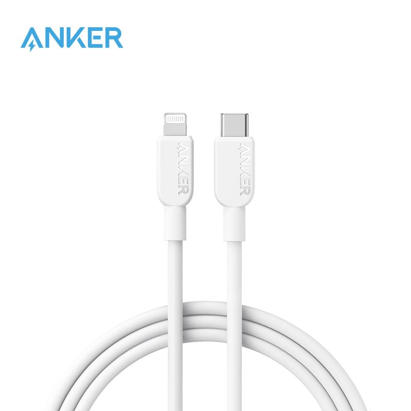 Anker 310 usb to lightning cable  fast charger cable MFi Certified cable usb for iPhone 14 Plus iphone charging cable